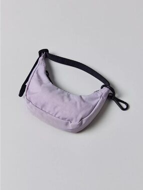 BAGGU Mini Charm Bag Nylon Lavender Purple New w/ Tag